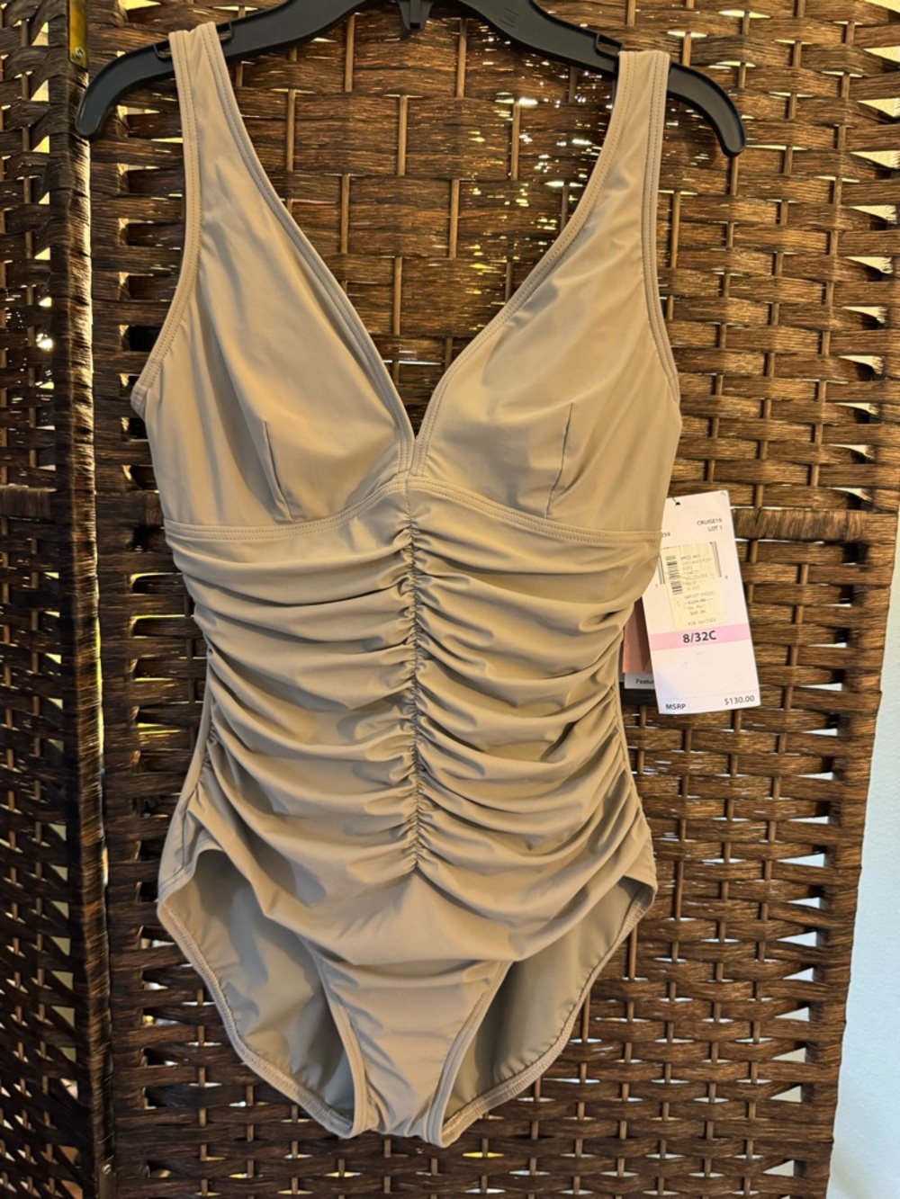 Taupe Swim Wear